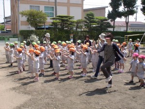 運動会　開会式　練習