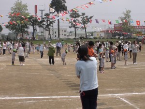 運動会　親子ダンス